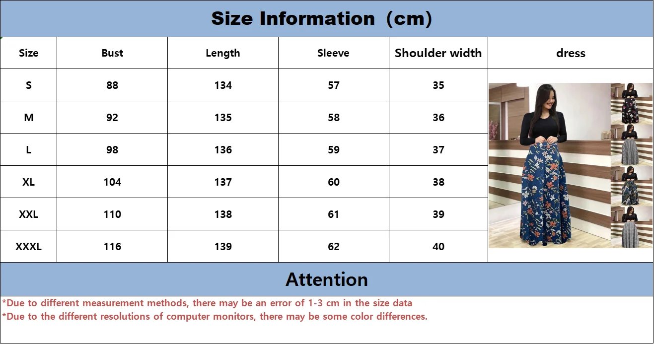 New flower print color blocked long sleeved dress for 2025