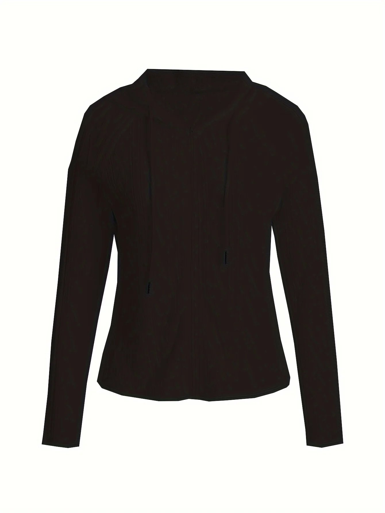 Europe and the United States Autumn New Plus Size Solid Color Hooded Zipper Long Sleeve Casual Jacket