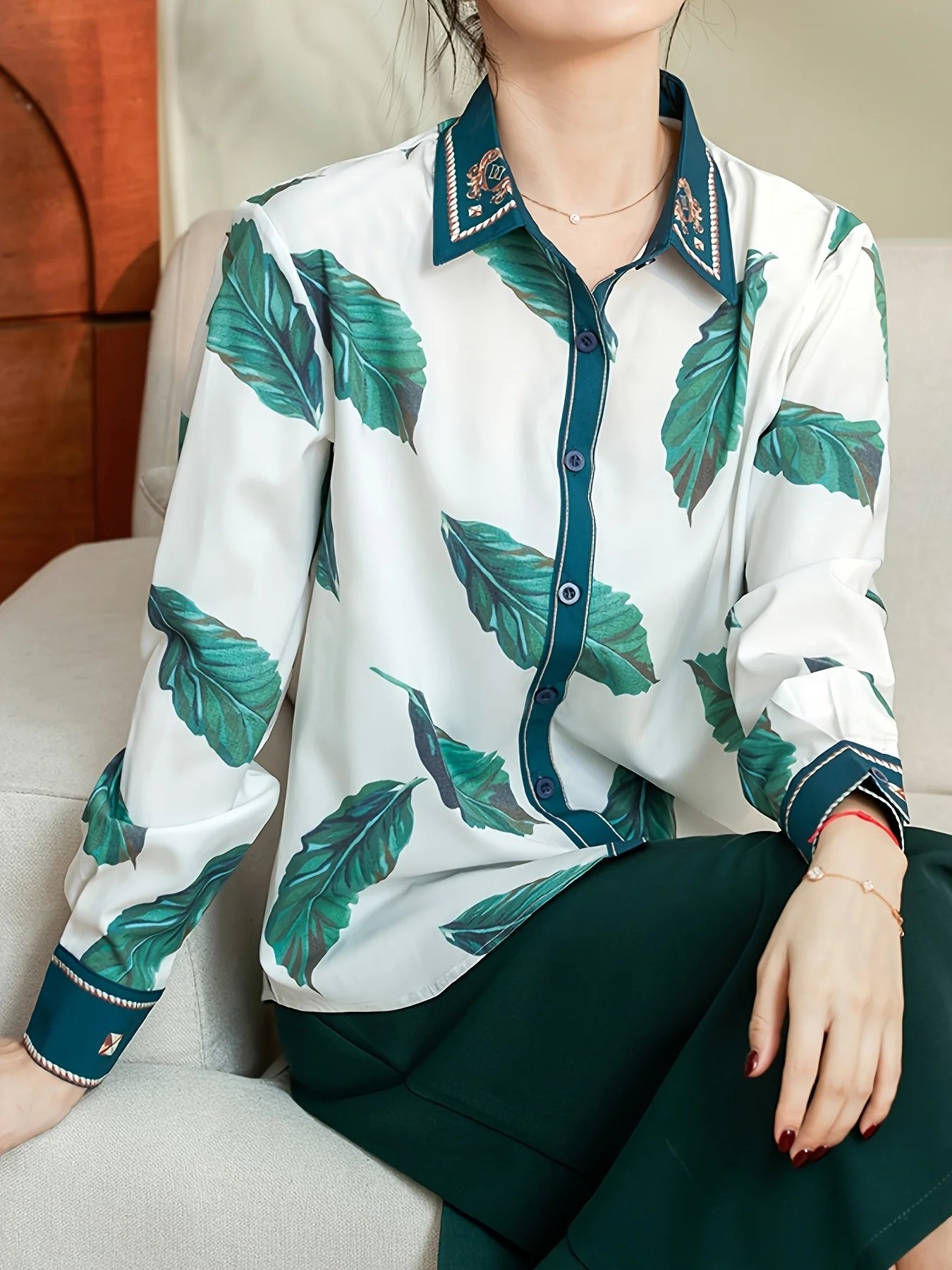 2025 Spring ladies shirts New elegant Women Blouses Long Sleeve Button-Down Tops blusa mujer