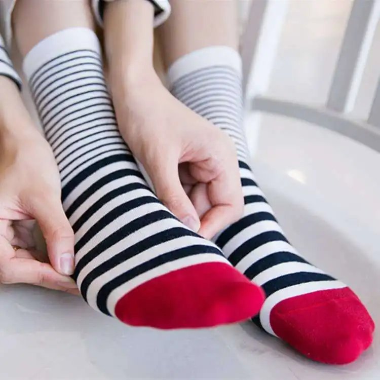 5 Pairs Fashion Colorful Kawaii Cute Cartoon Cotton Women Socks