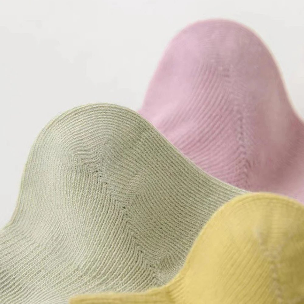 10 Pairs Y2K Kawaii Mesh Ankle Socks For Women Candy Color Harajuku Lolita Funny Socks Breathable Non-Slip Short Socks Set