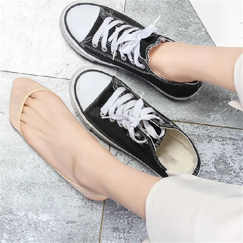 3 Pairs Invisible Boat Socks Women Summer Silicone Non Slip Socks for High Heels Shoes Ice Silk Thin Half Palm Suspender 3 Pairs Invisible Boat Socks Women Summer Silicone Non Slip Socks for High Heels Shoes Ice Silk Thin Half Palm Suspender