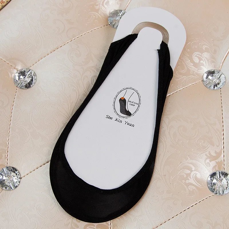 3 Pairs Invisible Boat Socks Women Summer Silicone Non Slip Socks for High Heels Shoes Ice Silk Thin Half Palm Suspender 3 Pairs Invisible Boat Socks Women Summer Silicone Non Slip Socks for High Heels Shoes Ice Silk Thin Half Palm Suspender