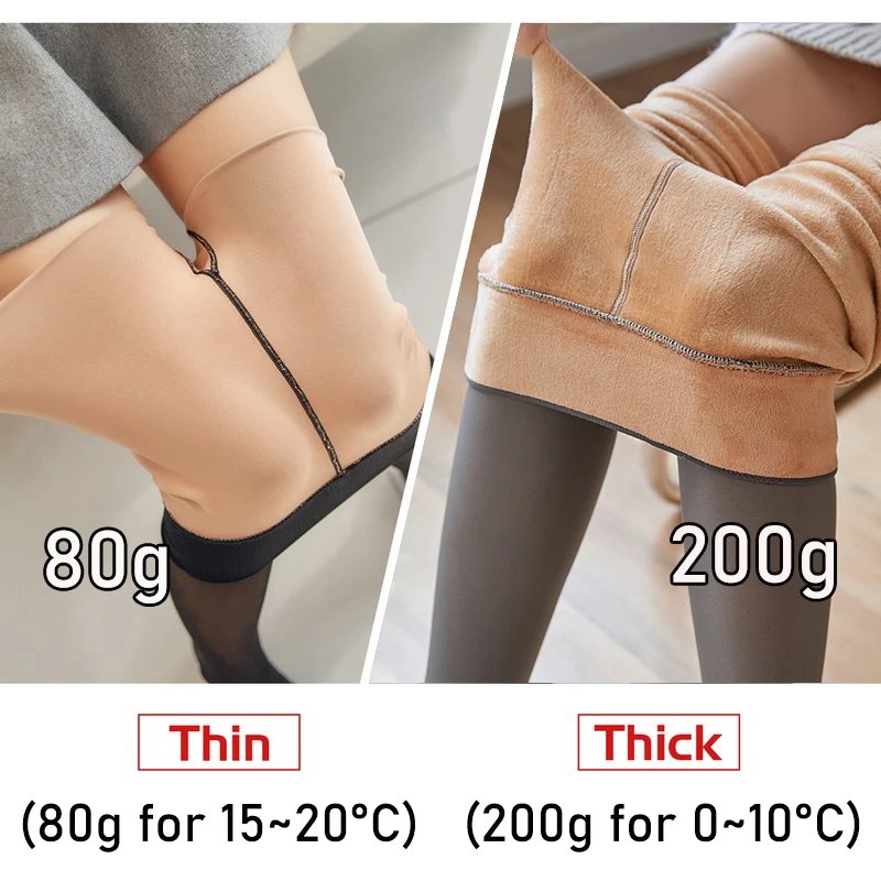 New Women’s Fleece Tights Sexy Print Stockings Winter Warm Leggings Fashion High-Elastic Thermal Pantyhose Skin Effect New Women's Fleece Tights Sexy Print Stockings Winter Warm Leggings Fashion High-Elastic Thermal Pantyhose Skin Effect