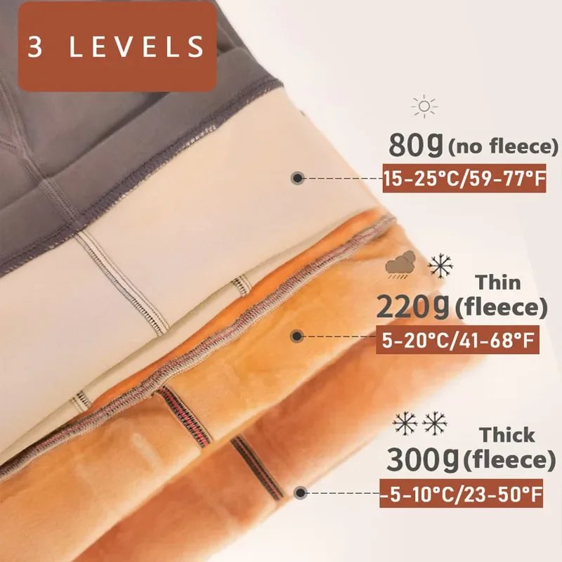 New Women's Fleece Tights Sexy Print Stockings Winter Warm Leggings Fashion High-Elastic Thermal Pantyhose Skin Effect