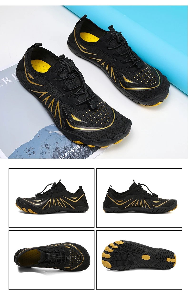 2025 new quick-drying non-slip water shoes for men and women couples, can be used for outdoor beach and indoor fitness