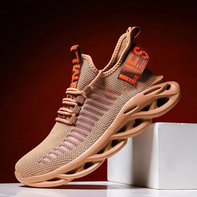 Men Shoes Comfortable Unisex Sneakers Breathable Couple Running Shoes Women Tenis Sports Shoe Size 36-46 White Walking Sneakers