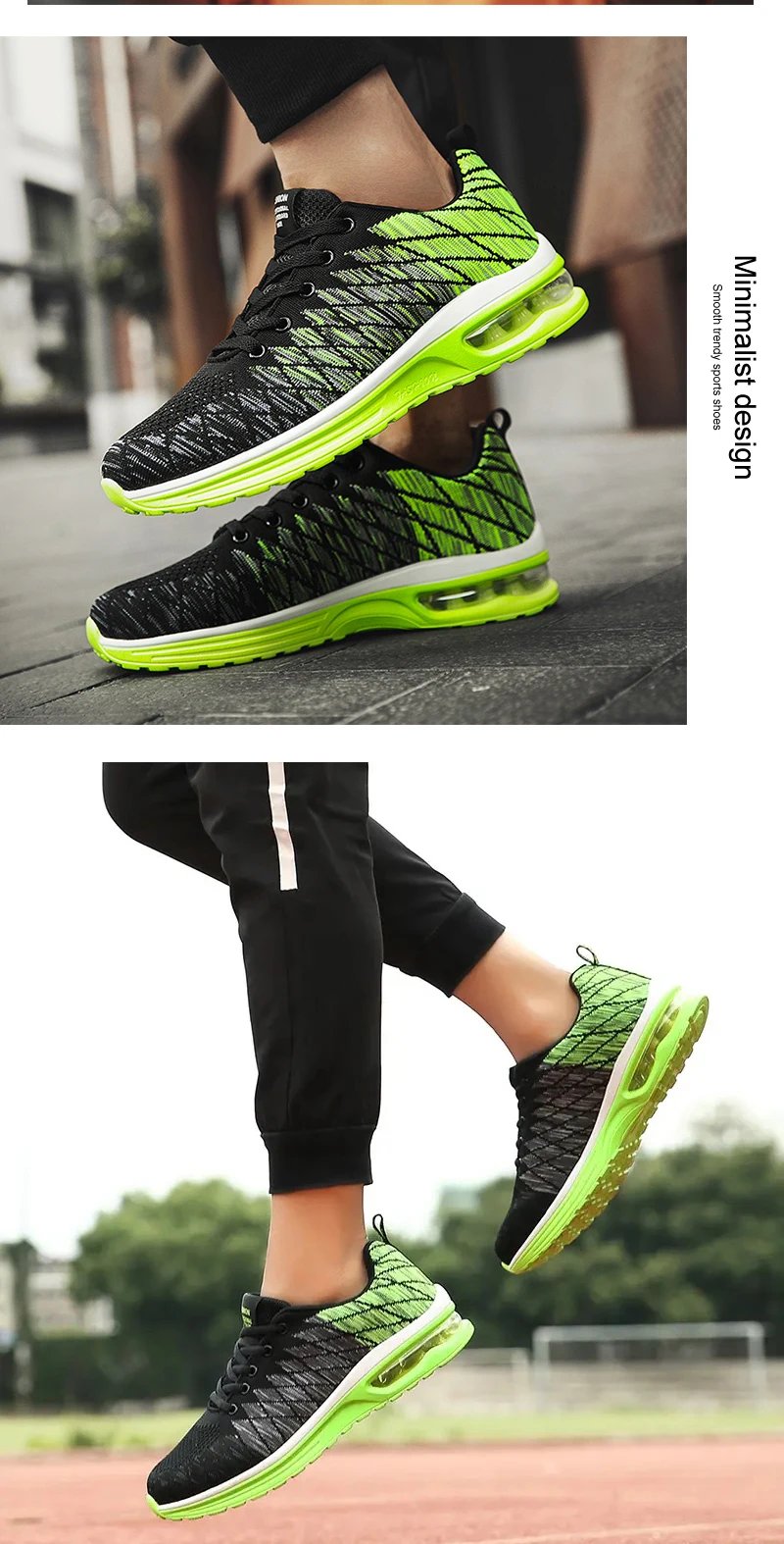 Men Running Shoes Fashion Breathable Outdoor Male Sports Shoes Sneakers Women Comfortable Athletic Footwear