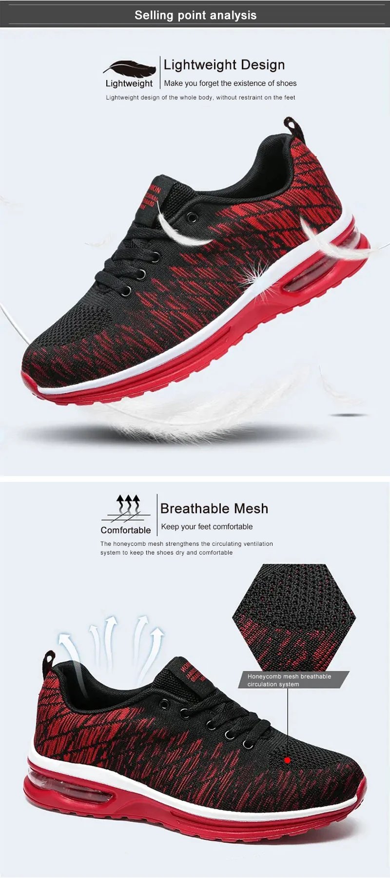 Men Running Shoes Fashion Breathable Outdoor Male Sports Shoes Sneakers Women Comfortable Athletic Footwear