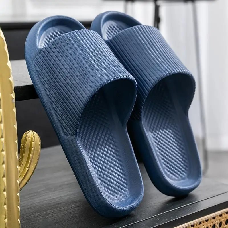 Indoor Home Slippers for Women And Men Non-Slip Silent Spring Summer Bathroom Guest Couple Slippers No Smelly Feet