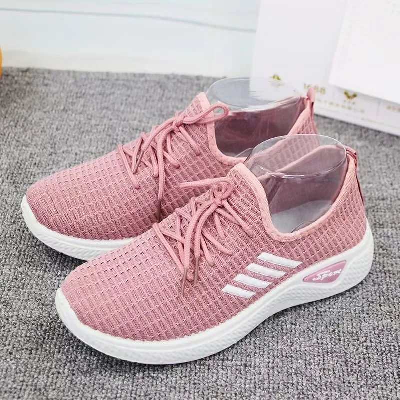 Women's Casual Sneakers Summer Comfortable Breathable Platform Shoes Fashion Women Versatile Lace-up Shoe кроссовки женские