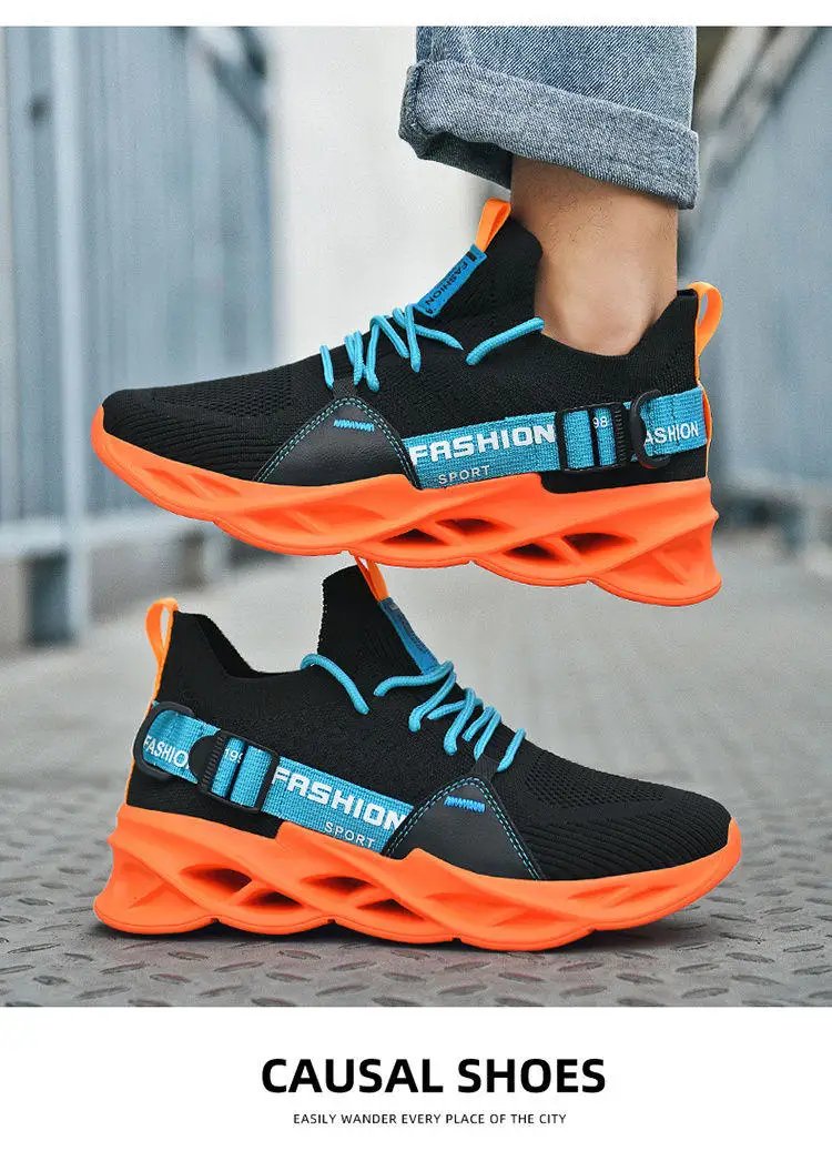 Hot Sale Fashion Purple Casual Sneakers Women Men Blade Running Shoes Big Size 48 Light Breathable Sports Shoes Men Mesh Sneaker Hot Sale Fashion Purple Casual Sneakers Women Men Blade Running Shoes Big Size 48 Light Breathable Sports Shoes Men Mesh Sneaker