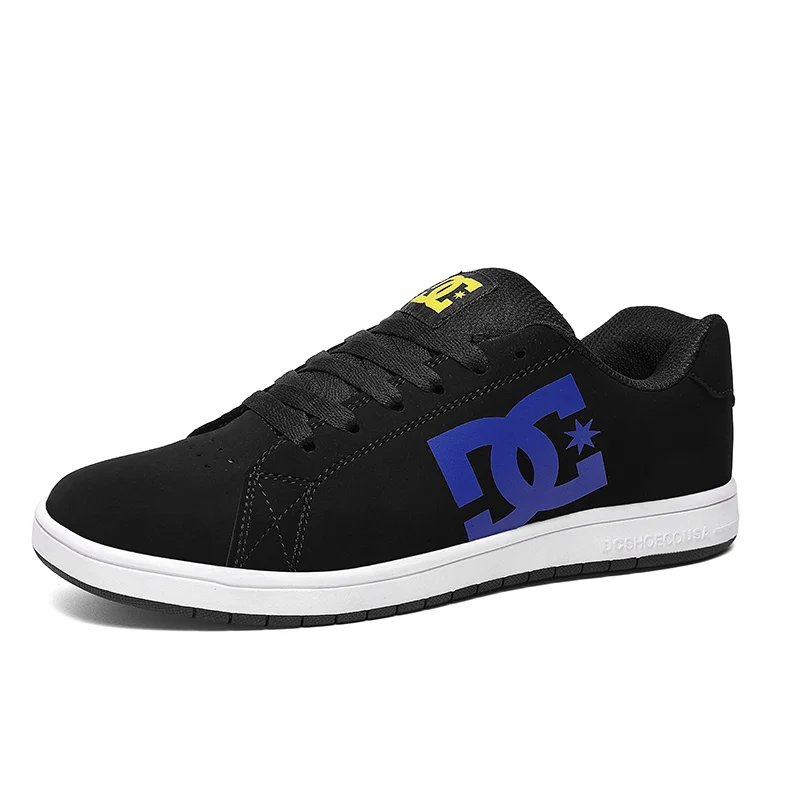 2025 Brand Men's Skateboard Shoes Fashion Flat Trainers Black Sneakers for Men Low top Casual Sneakers Women zapatillas de skate