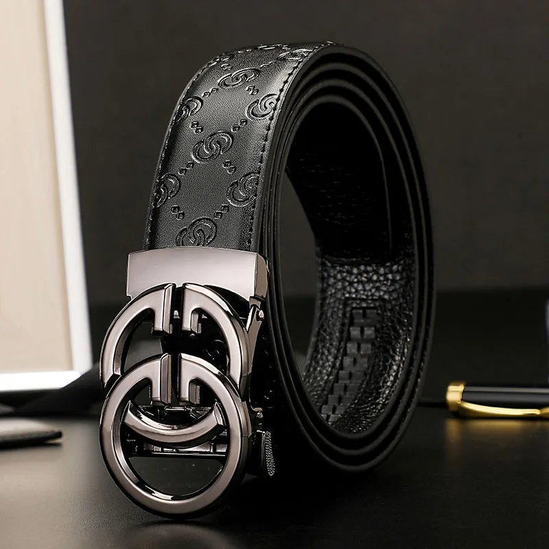 High Quality Luxury Vintage Designer Brand belt Width 34mm Belt Men Genuine Leather Women Belt Dress Strap for Jeans Waistband