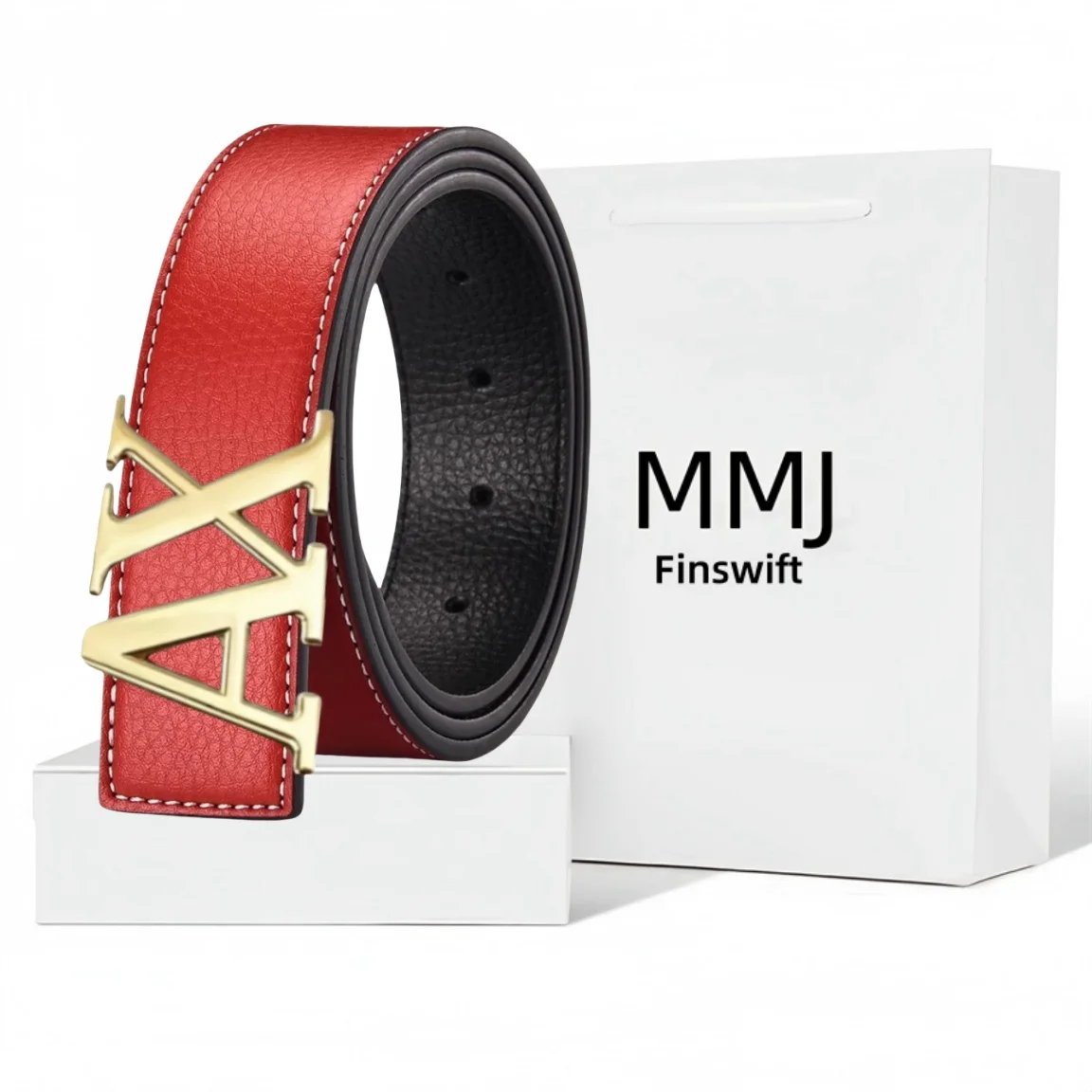 2025 New Luxury High Quality Letter Slide Buckle Designer Belts Men Genuine Leather Famous Brand 3.5cm Cowksin Ceinture Homme