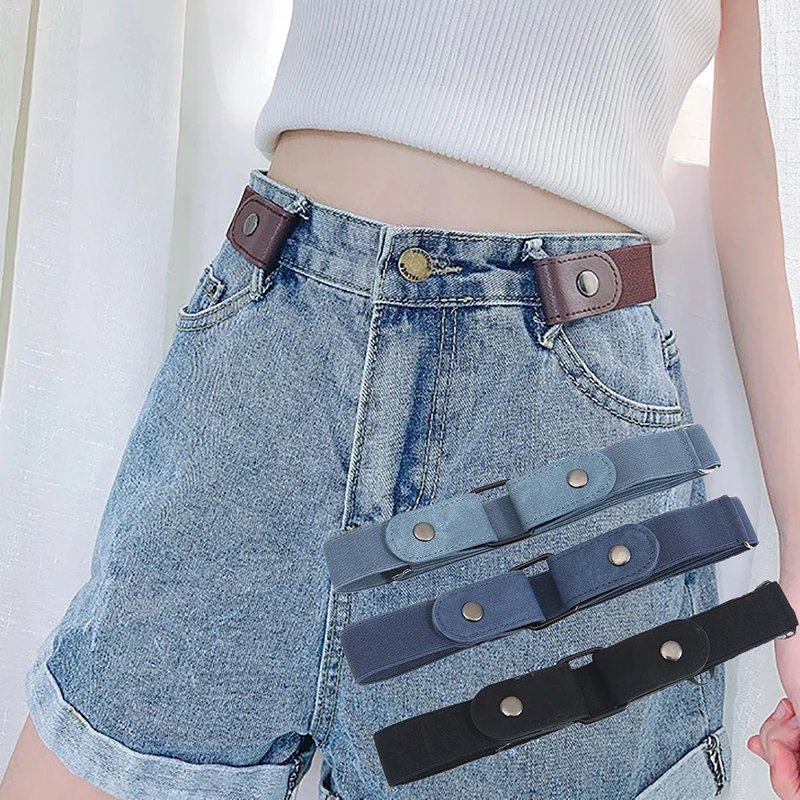 Buckle-Free Waist Belt For Jeans Pants,No Buckle Stretch Elastic Waist Belt For Women/Men,No Hassle Belt Buckle-Free Waist Belt For Jeans Pants,No Buckle Stretch Elastic Waist Belt For Women/Men,No Hassle Belt