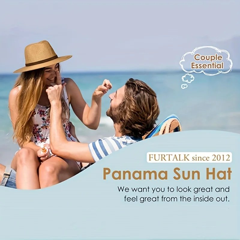 Fashion Men Straw Hat For Women Summer Trendy Beach Sun Hats Solid Color Fedoras Ribbon Casual Cowboy Jazz Cap Gangster Cap Male