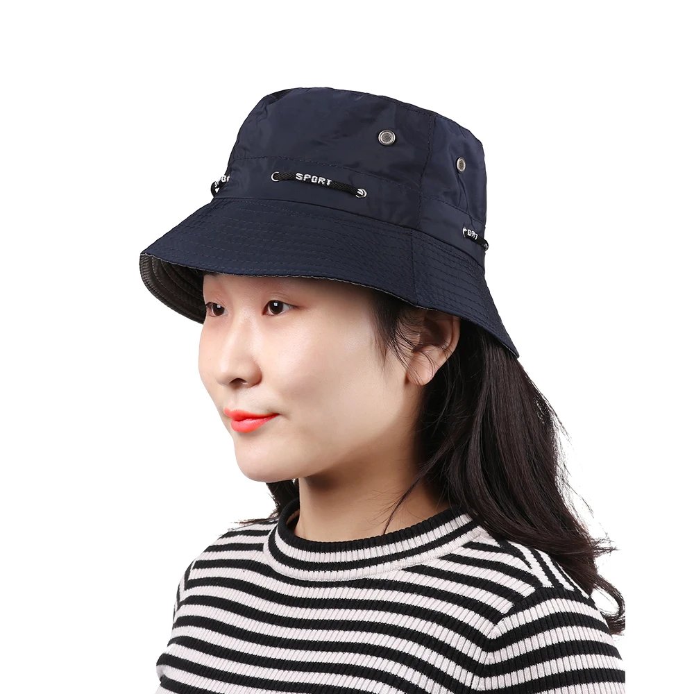 Fisherman Cap Fashion Candy Color Sun Cap Unisex Casual Cotton Bucket Hat Spring Summer Outdoor Sunscreen Beach Cap Panama Hat