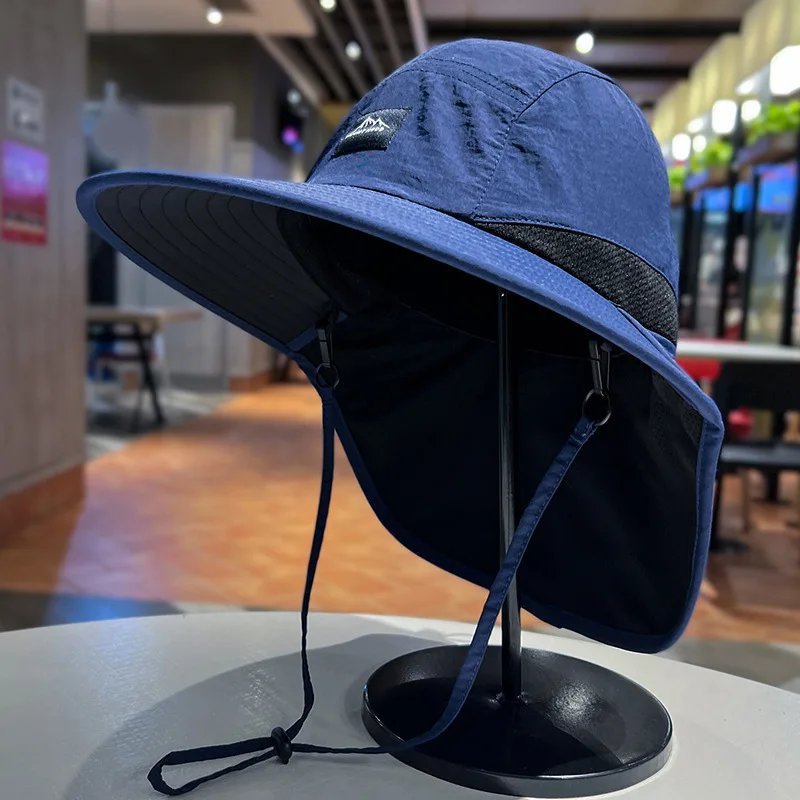 1pc Anti-UV Sun Protection New Fisherman Outdoor Hat Thin Hiking Quick Drying Shawl Neck Protector Summer Waterproof Ride Unisex 1pc Anti-UV Sun Protection New Fisherman Outdoor Hat Thin Hiking Quick Drying Shawl Neck Protector Summer Waterproof Ride Unisex