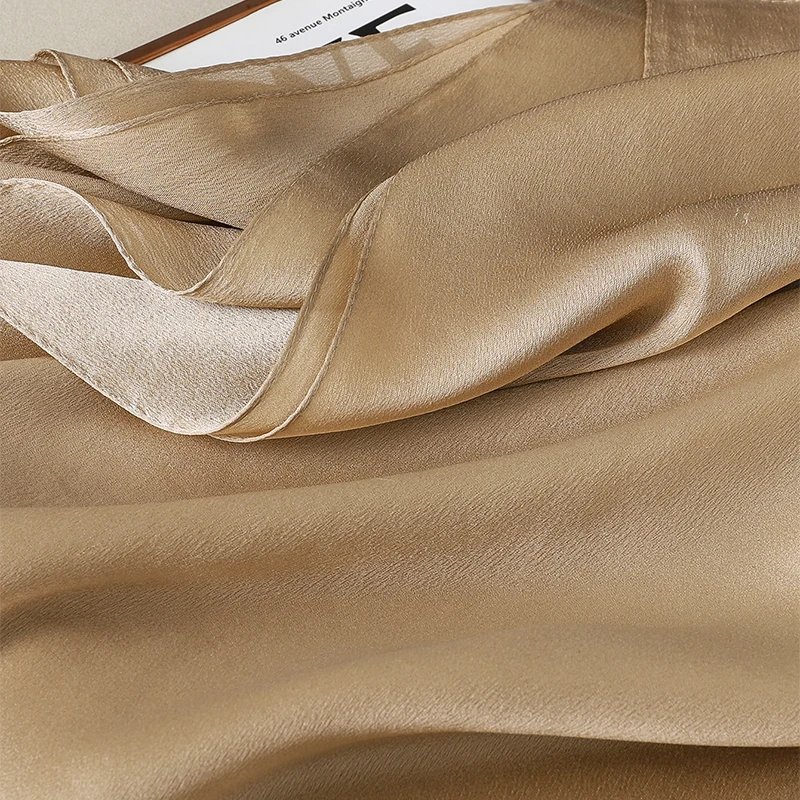 2024 Luxury Brand Spring Large Long Pashmina Women Scarf Solid Silk Shawl Wrap Lady Beach Fashion Female Bandana Cover Echarpe