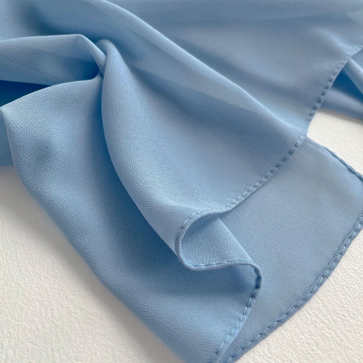 2025 New Elegant Modest Women Bubble Chiffon Solid Color Muslim Head Scarf Ladies Shawl and Wrap Female Foulard Hijab Stoles