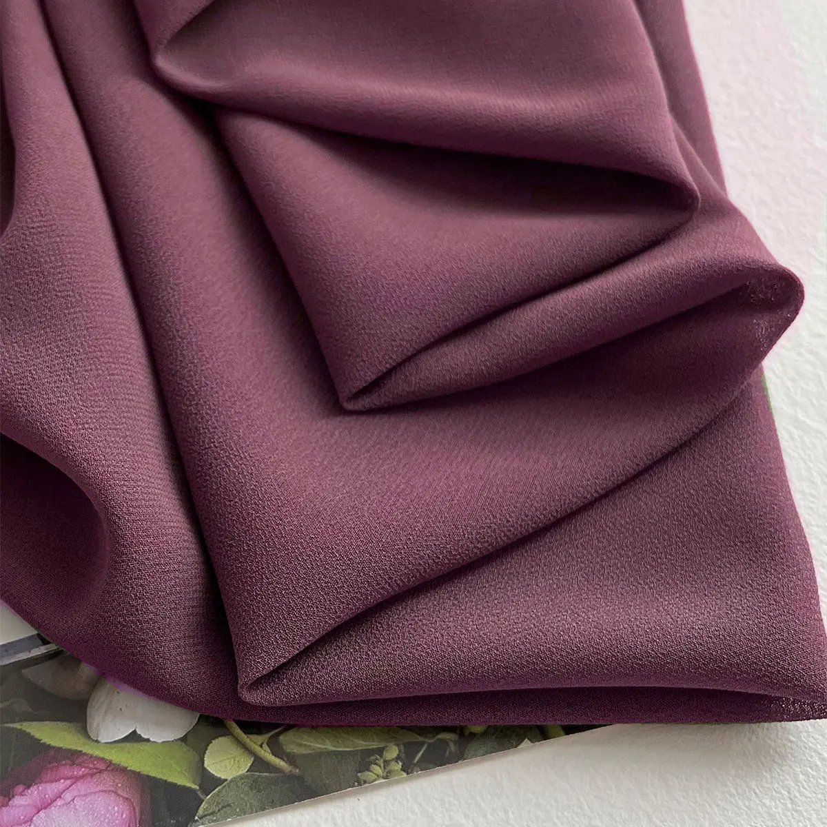 2025 New Elegant Modest Women Bubble Chiffon Solid Color Muslim Head Scarf Ladies Shawl and Wrap Female Foulard Hijab Stoles