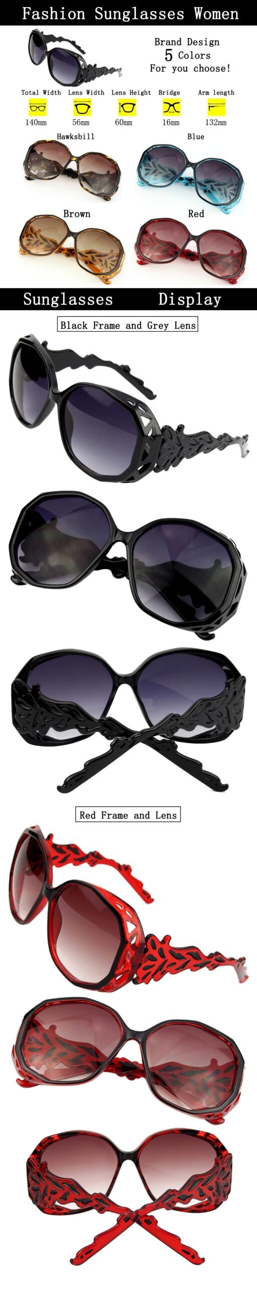 Oversized Sunglasses Women Spider Polygon Frame Luxury 2024 Unisex Brand Designer Sun Glasses Travel Casual Charming Eyewear Men