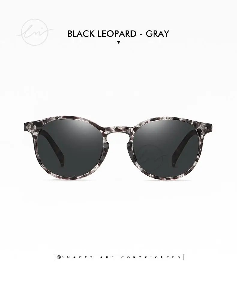 LM Retro Round Sunglasses Women Men Ultralight TR90 Polarized Unisex Driving Shades Vintage Sun Glasses UV400 Gafas De Sol