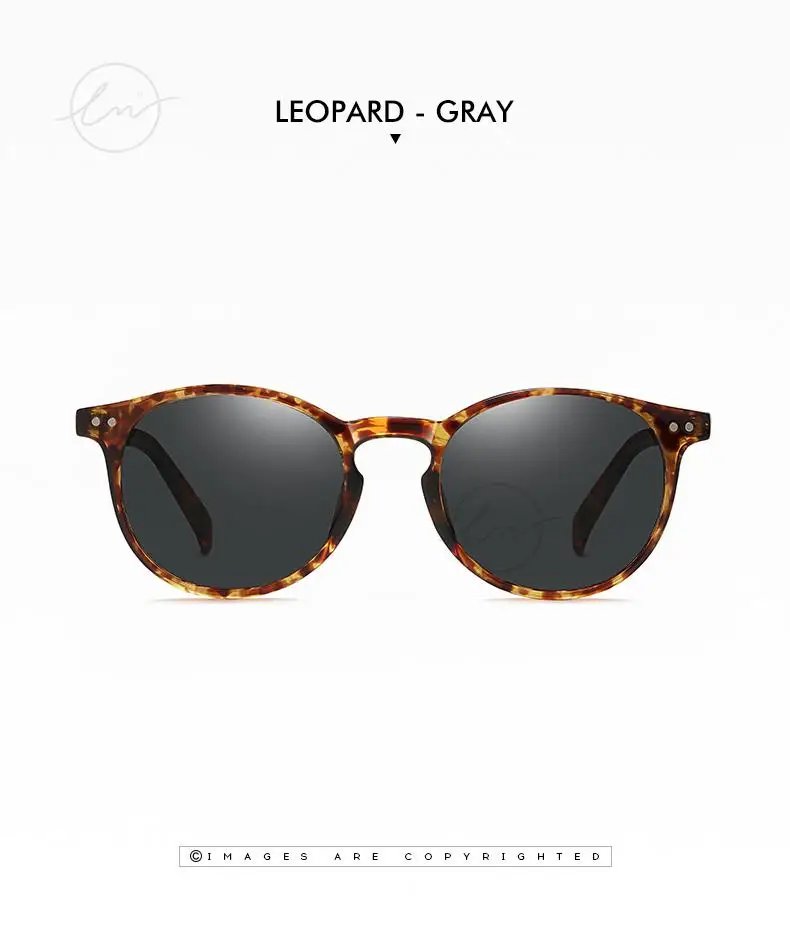 LM Retro Round Sunglasses Women Men Ultralight TR90 Polarized Unisex Driving Shades Vintage Sun Glasses UV400 Gafas De Sol