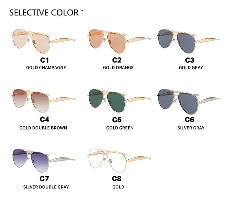 New Retro High Quality Round Sunglasses For Women Men Original Sun Glasses Fashion Ladies Shades UV400 Eyeglasses