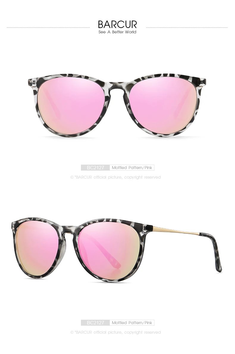 BARCUR Classic Polarized Sunglasses For Both Men Women Essential For Outdoor Driving Business Leisure Sunglasses