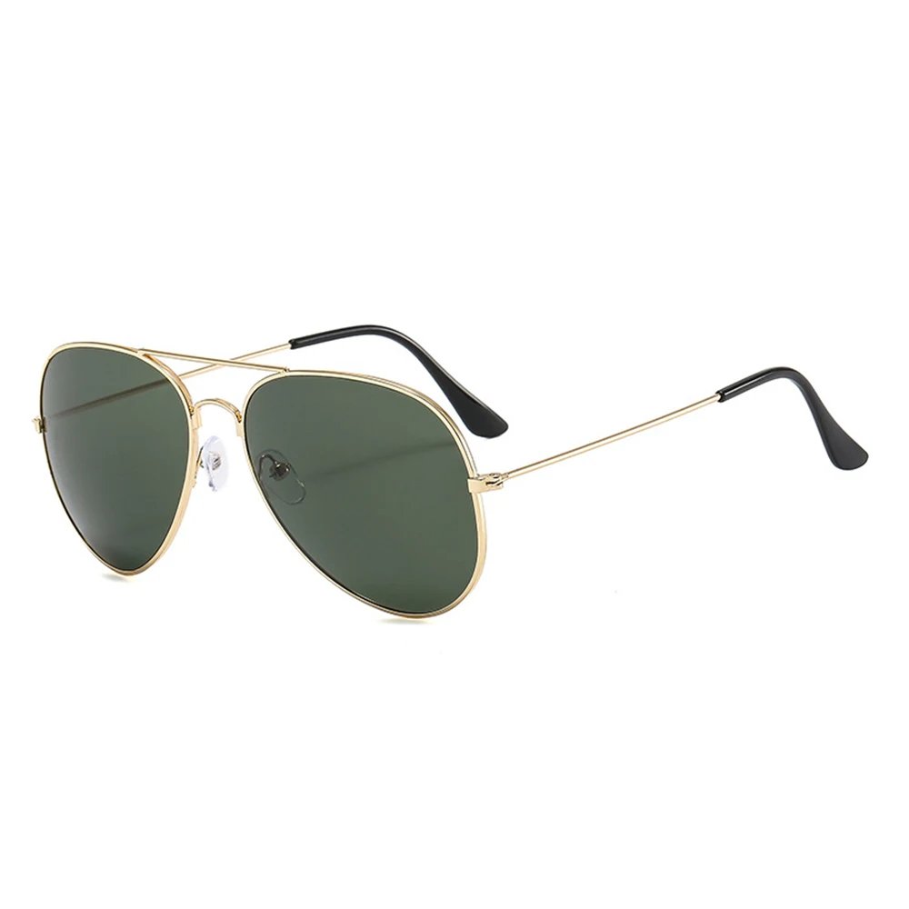 Fashion Classic Brand Pilot Sunglasses Men Luxury Metal Black Aviation Sun Glasses Male Fashion Driving Vacation Shades UV400