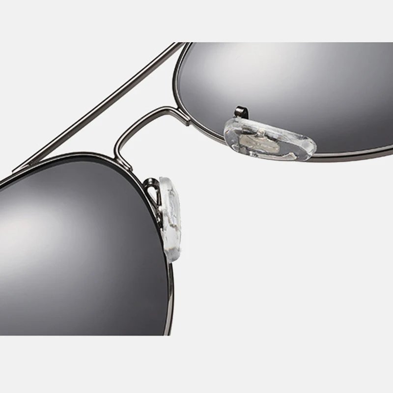 Fashion Classic Brand Pilot Sunglasses Men Luxury Metal Black Aviation Sun Glasses Male Fashion Driving Vacation Shades UV400