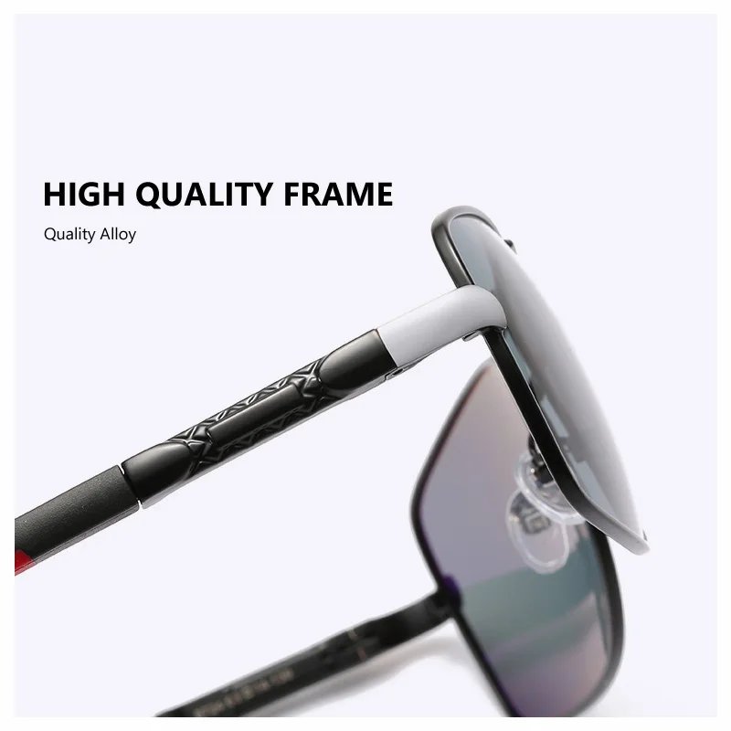 AOWEAR Retro Polarized Sunglasses for Men Women Driving UV400 Vintage Sun Glasses Unisex Mirror Eyewear with Case