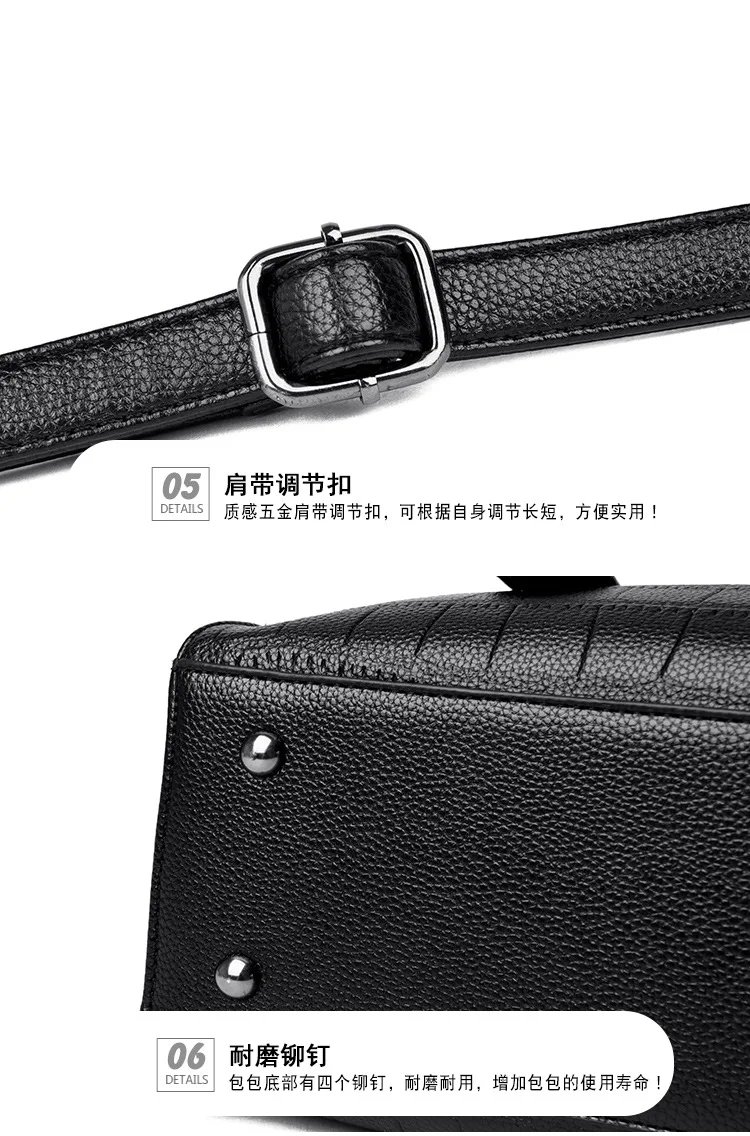 Fashionable Women Handbag 2025 Elderly Mothers Large Shoulder Bag Large Capacity Crossbody Bag