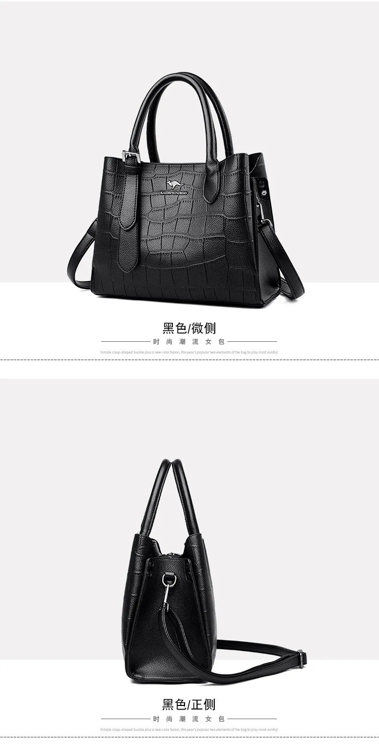 Fashionable Women Handbag 2025 Elderly Mothers Large Shoulder Bag Large Capacity Crossbody Bag