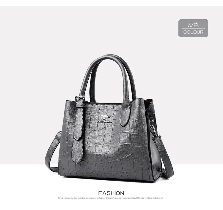 Fashionable Women Handbag 2025 Elderly Mothers Large Shoulder Bag Large Capacity Crossbody Bag