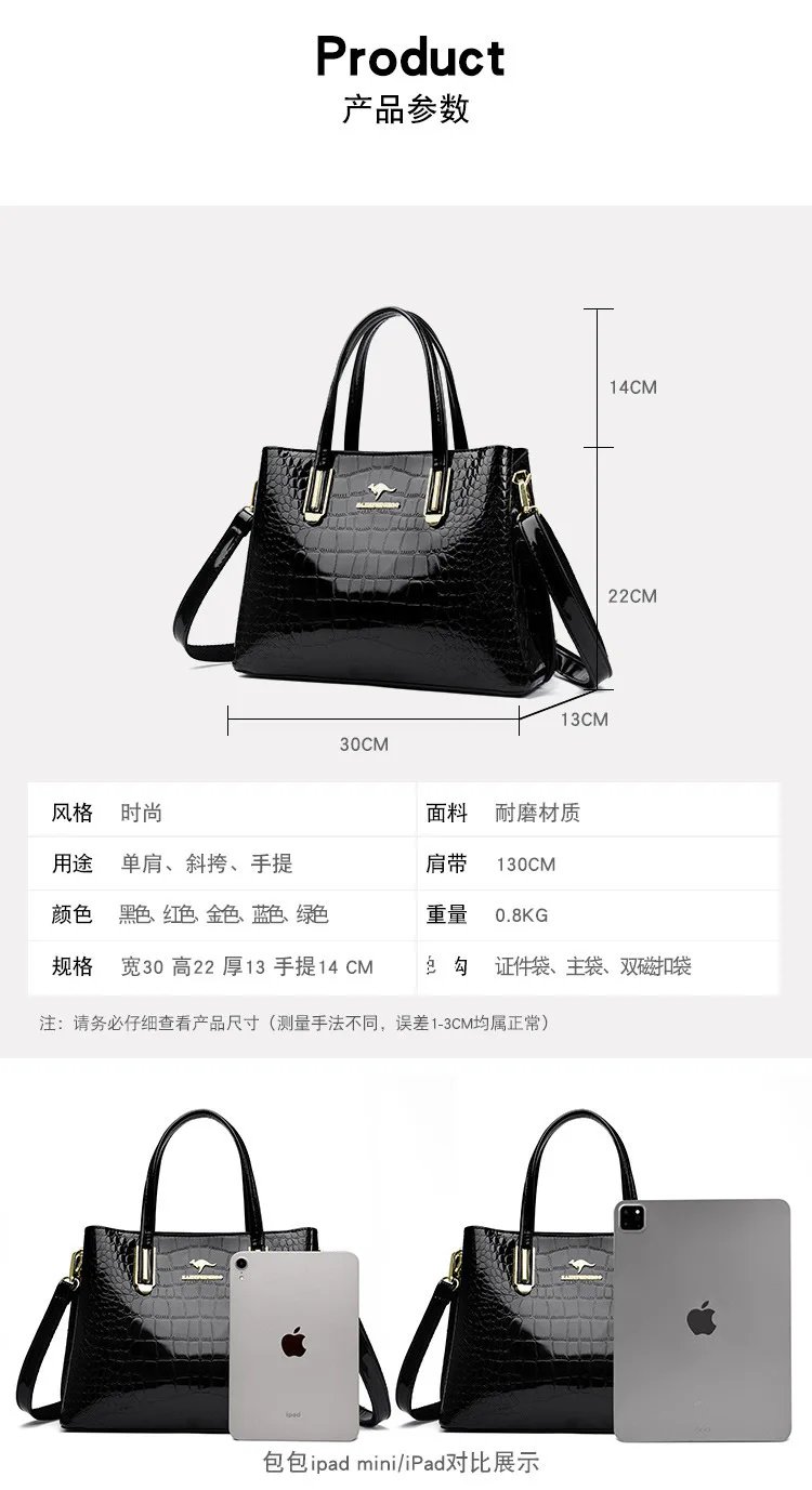 Handbag For Women 2025 New Fashionable Women'S Bag For Middle-Aged And Elderly Mothers, Large Capacity Shoulder Bag, Crossbody