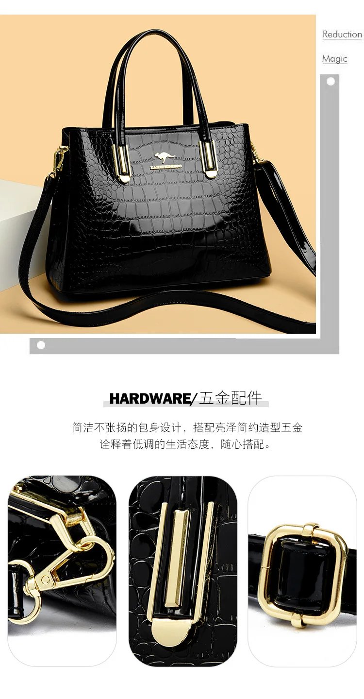 Handbag For Women 2025 New Fashionable Women'S Bag For Middle-Aged And Elderly Mothers, Large Capacity Shoulder Bag, Crossbody