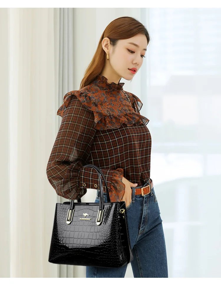 Handbag For Women 2025 New Fashionable Women'S Bag For Middle-Aged And Elderly Mothers, Large Capacity Shoulder Bag, Crossbody