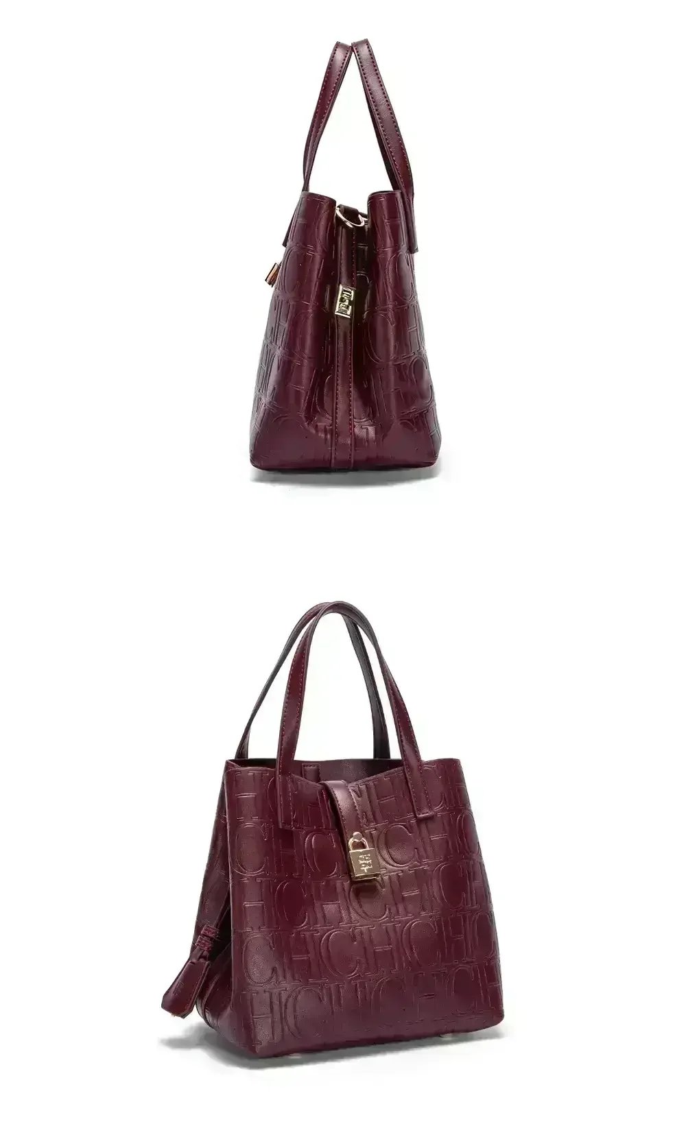 CH Ladies Handbag Bucket Bag Large Capacity Letter Element Ladies Handbag Classic Fashion Bags Luxury Brand Temperament