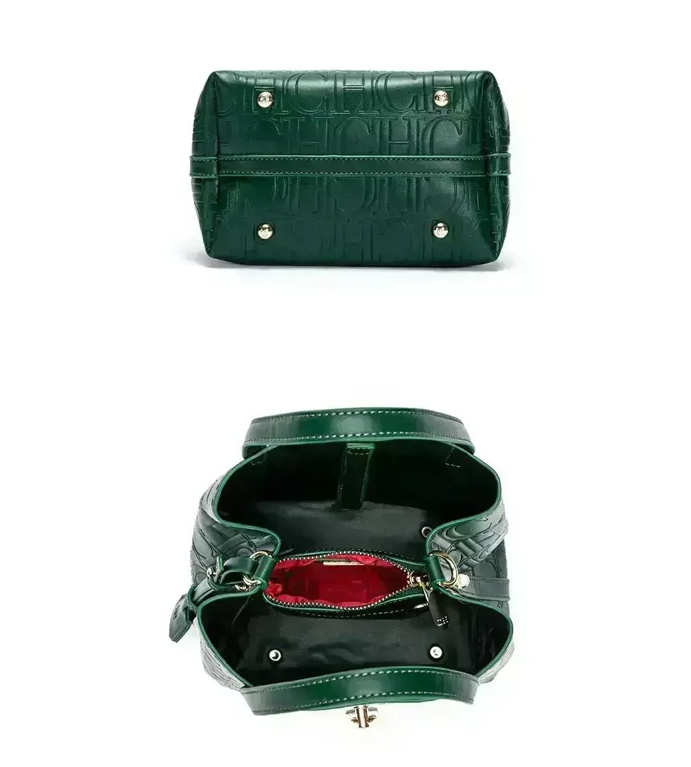 CH Ladies Handbag Bucket Bag Large Capacity Letter Element Ladies Handbag Classic Fashion Bags Luxury Brand Temperament