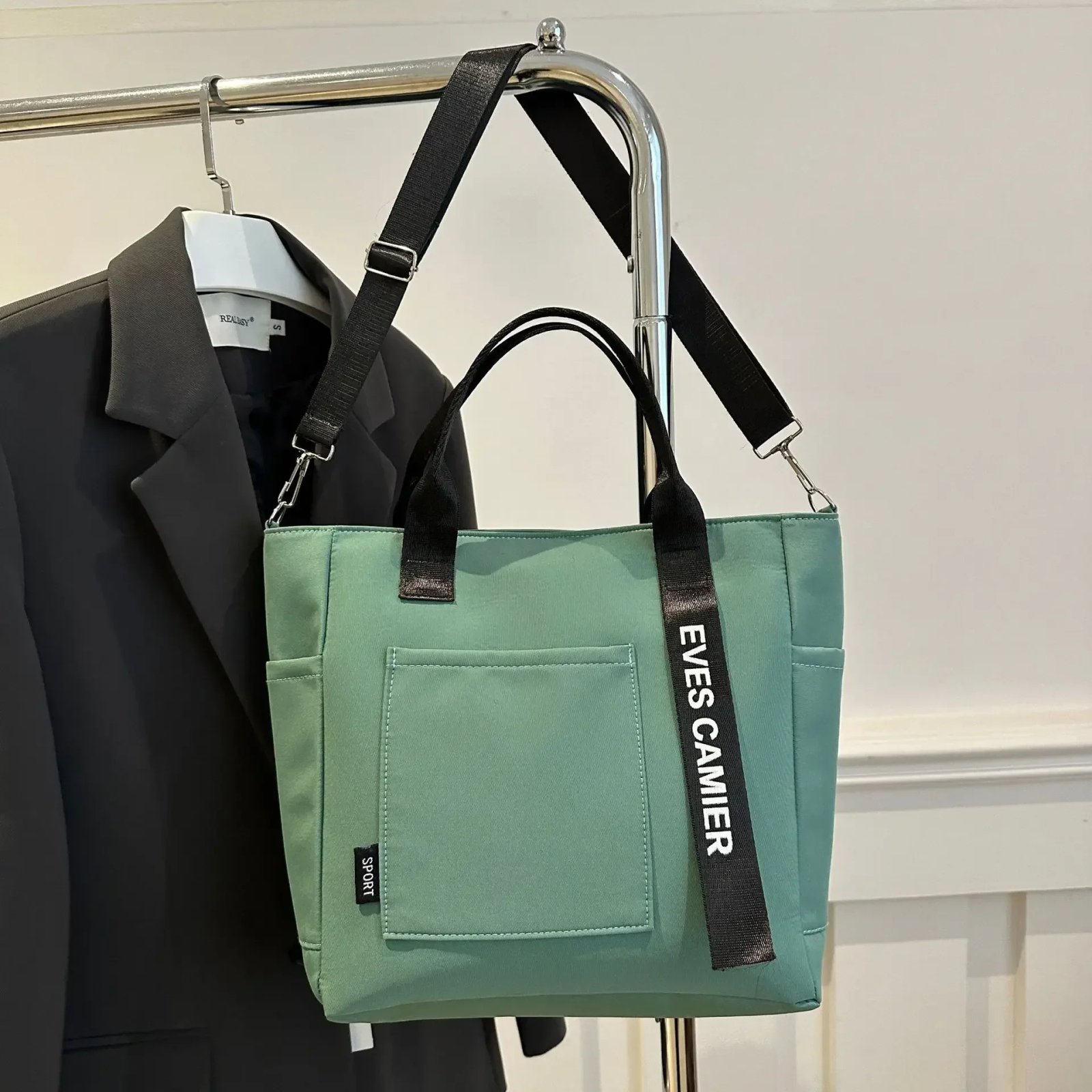 Multi Functional Shoulder Bag, Backpack, Crossbody Bag, Large Capacity Oxford Waterproof Shoulder Bag  Tote Bags for Women