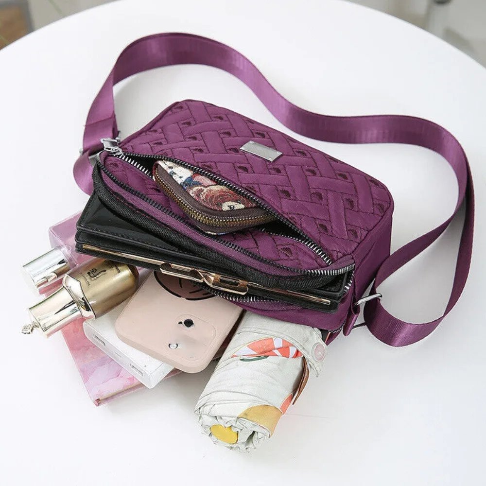 Casual Women Cross Body Small Messenger Bag Handbag Shoulder Over Bags Fashion Women's Lightweight Underarm Bag