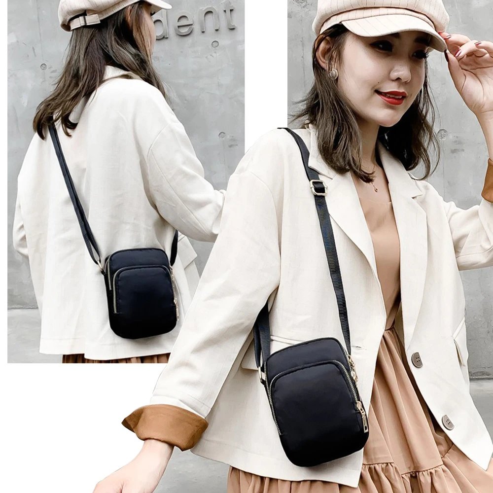 Mickey Minnie Mouse Women Shoulder Bags Cell Phone Purse Crossbody Shoulder Strap Handbag Female Girls Bags Teenagers Bag Gift