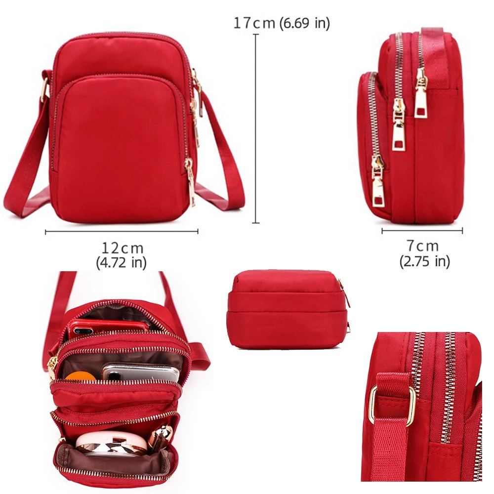 Mickey Minnie Mouse Women Shoulder Bags Cell Phone Purse Crossbody Shoulder Strap Handbag Female Girls Bags Teenagers Bag Gift