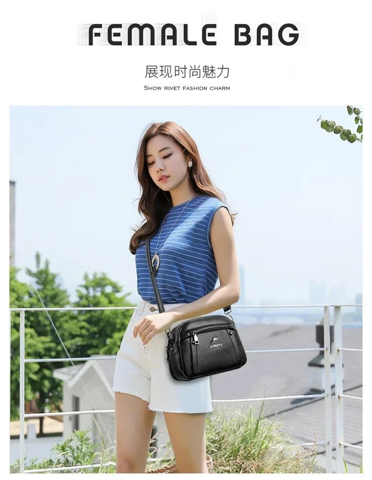 2024 Women's Crossbody Bags New Trendy Single Shoulder Purse Ladies High-end Sense Messenger Mother's Cross-border Handbag