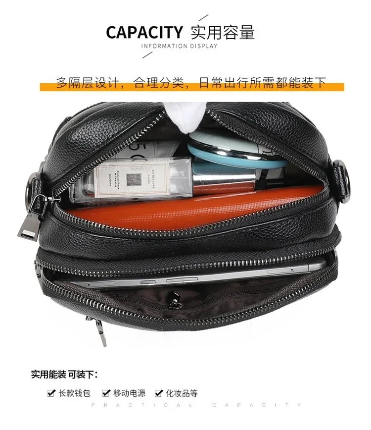 2024 Women's Crossbody Bags New Trendy Single Shoulder Purse Ladies High-end Sense Messenger Mother's Cross-border Handbag