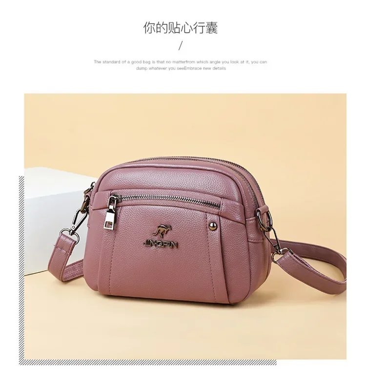 2024 Women's Crossbody Bags New Trendy Single Shoulder Purse Ladies High-end Sense Messenger Mother's Cross-border Handbag