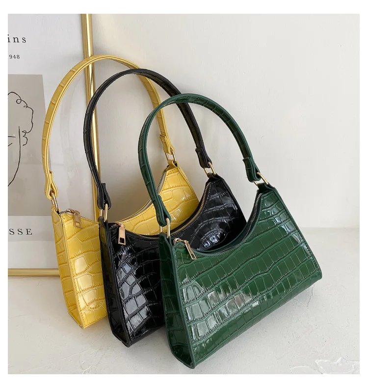 Fashion Exquisite Shopping Bag Retro Casual Women Totes Shoulder Bags Female Leather Solid Color Chain Handbag for Women 2023